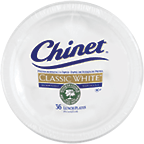 Chinet Classic White™ Lunch Plates