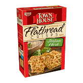 Flatbread Crisps Italian Herb Crackers