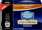 MAXWELL HOUSE Cafe Collection House Blend
